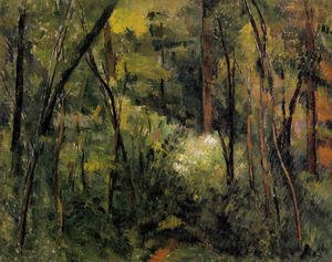 Paul Cezanne - In The Woods