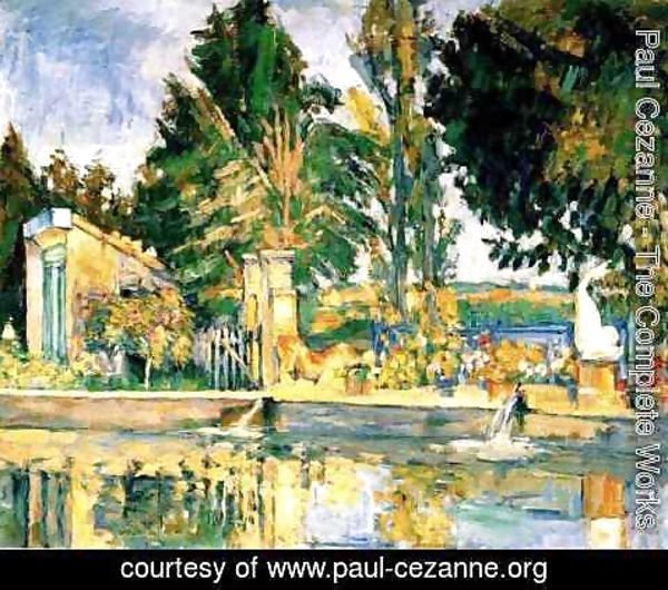 Paul Cezanne - Jas De Bouffan  The Pool