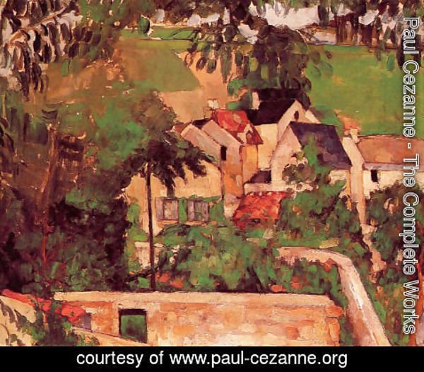 Paul Cezanne - Landscape At Auvers