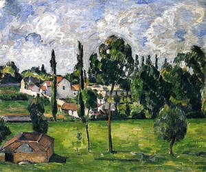 Paul Cezanne - Landscape With A Canal