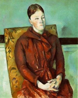 Paul Cezanne - Madame Cezanne In A Yellow Chair3