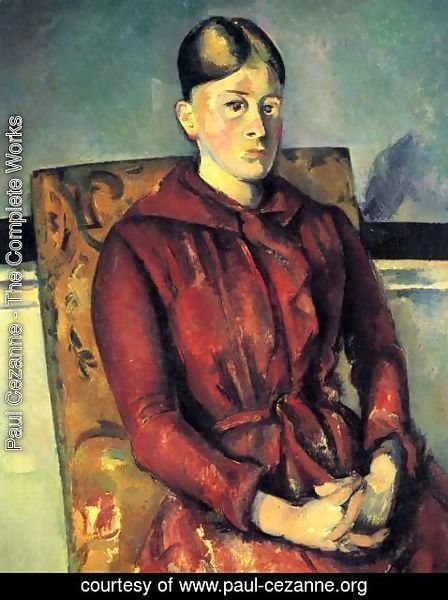 Paul Cezanne - Madame Cezanne In A Yellow Chair 2