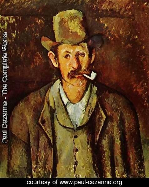 Paul Cezanne - Man With A Pipe2
