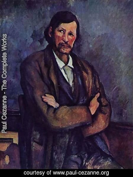 Paul Cezanne - Man With Crossed Arms