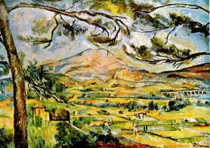Paul Cezanne - Mont Sainte Victoire (Courtauld)