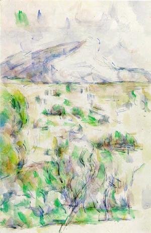 Paul Cezanne - Mont Sainte Victoire Seen From Les Lauves2