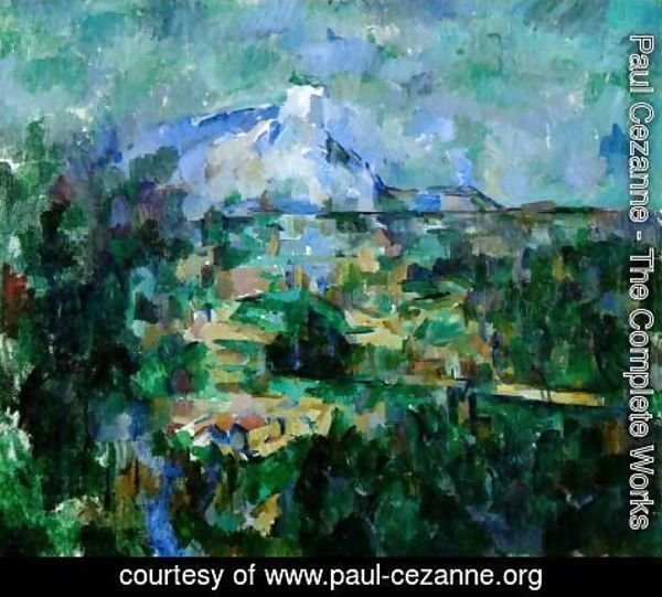 Paul Cezanne - Mont Sainte Victoire Seen From Les Lauves3