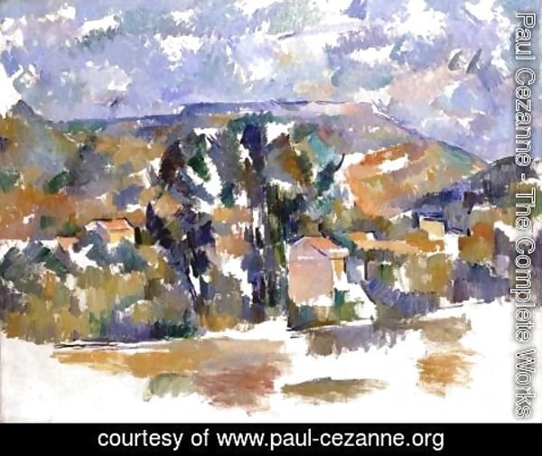 Paul Cezanne - Mont Sainte Victoire Seen From Les Lauves4