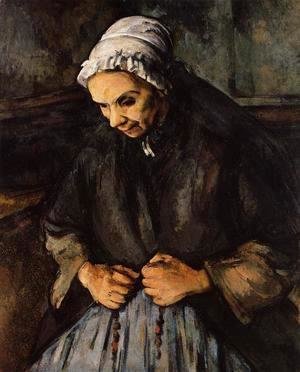 Paul Cezanne - Old Woman With A Rosary