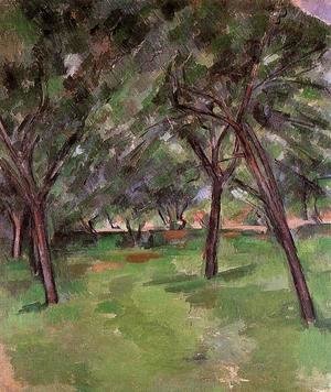 Paul Cezanne - Orchard