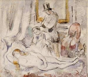 Paul Cezanne - Olympia