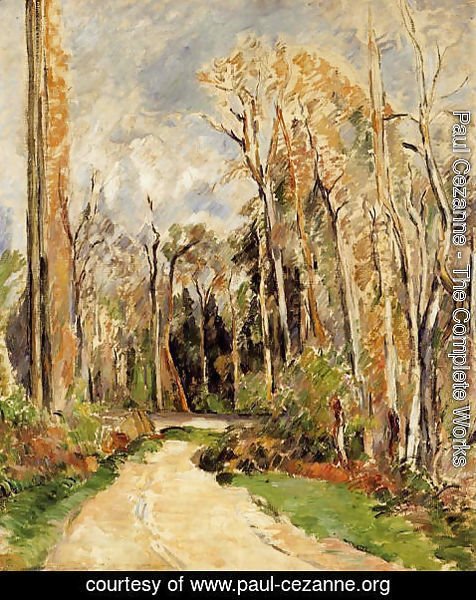 Paul Cezanne - Path At The Entrance To The Forest