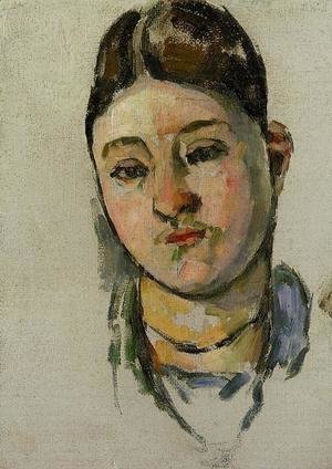 Paul Cezanne - Portrait Of Madame Cezanne3