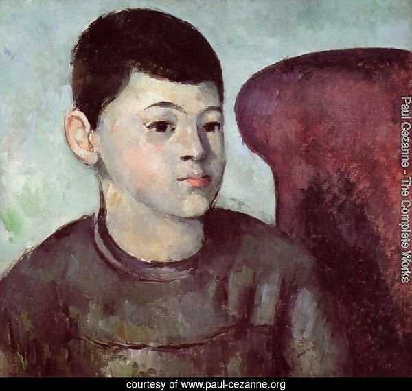 Portrait Of Paul Cezanne  The Artists Son