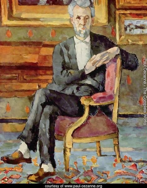 Portrait Of Victor Chocquet  Seated