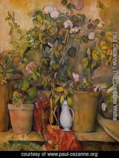 Paul Cezanne - Potted Plants