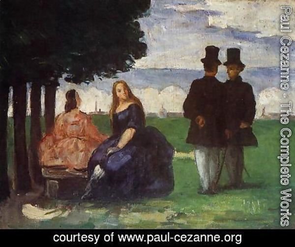Paul Cezanne - Promenade