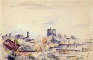 Paul Cezanne - Roof In L Estaque