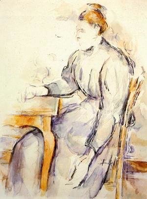 Paul Cezanne - Seated Woman