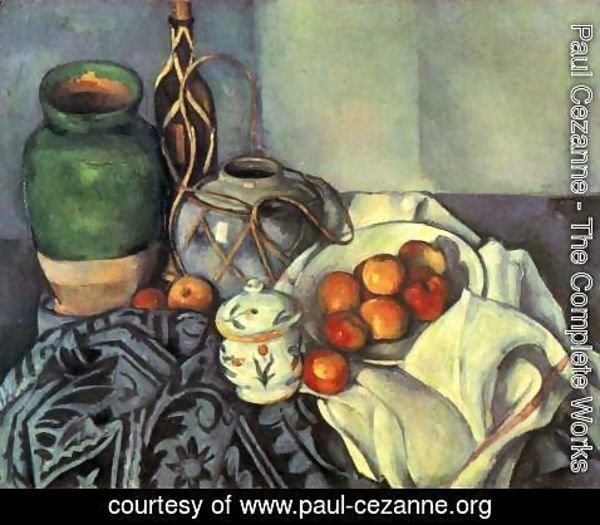 Paul Cezanne - Still Life With Apples4