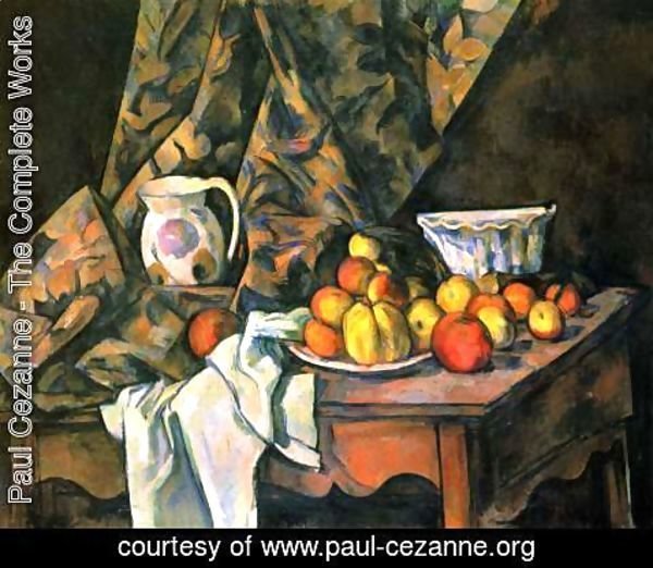 Paul Cezanne - Still Life With Flower Holder