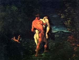 Paul Cezanne - The Abduction