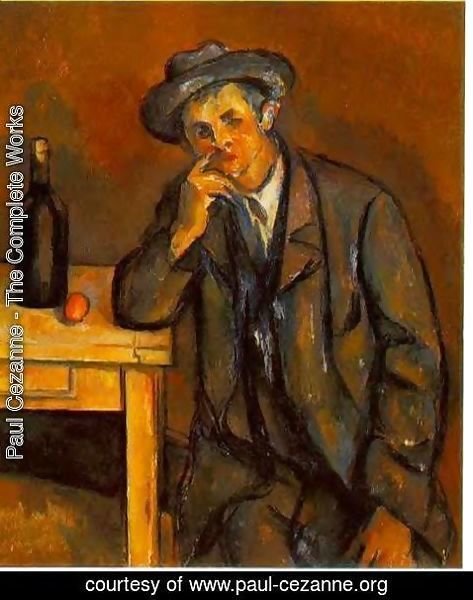 Paul Cezanne - The Drinker
