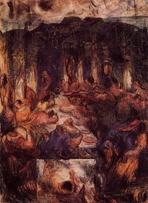Paul Cezanne - The Feast