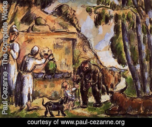 Paul Cezanne - The Fountain2