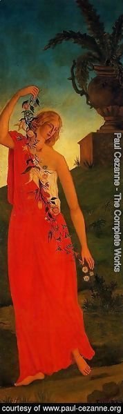 Paul Cezanne - The Four Seasons  Spring