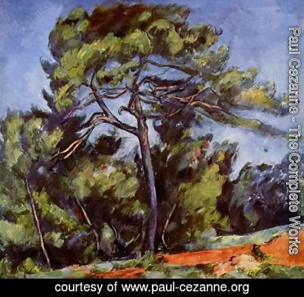 Paul Cezanne - The Great Pine2