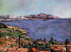Paul Cezanne - The Gulf Of Marseilles Seen From L Estaque