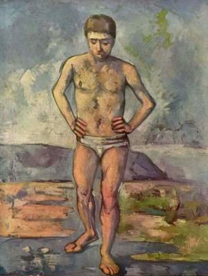 Paul Cezanne - The Large Bather