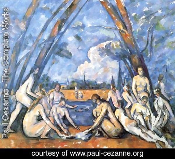 Paul Cezanne - The Large Bathers2