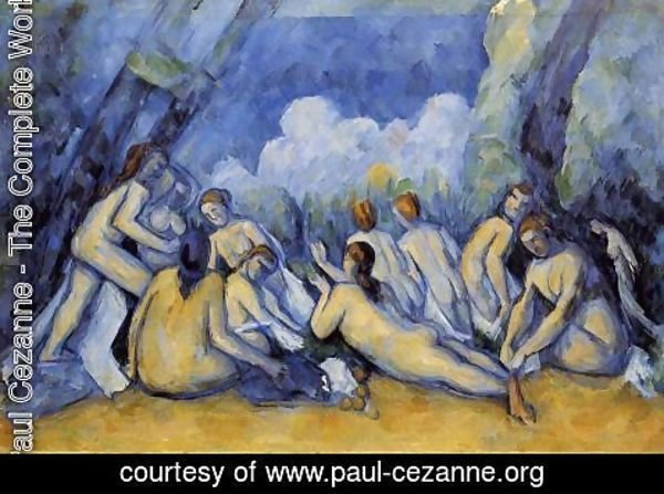 Paul Cezanne - The Large Bathers3