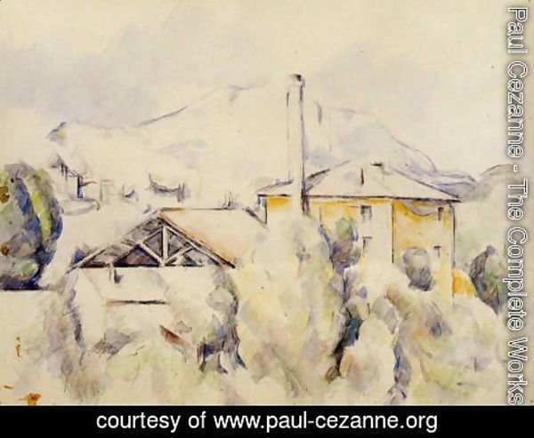 Paul Cezanne - The Lime Kiln Aka The Mill At The Pont Des Trois Sautets