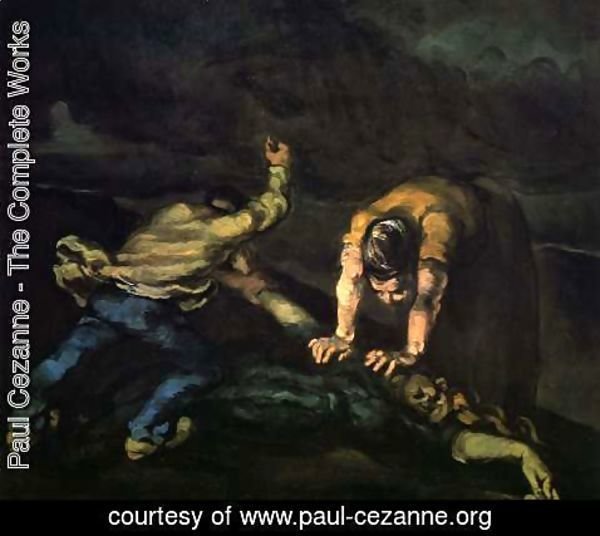Paul Cezanne - The Murder