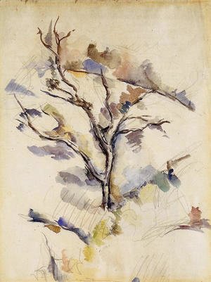Paul Cezanne - The Oak Tree