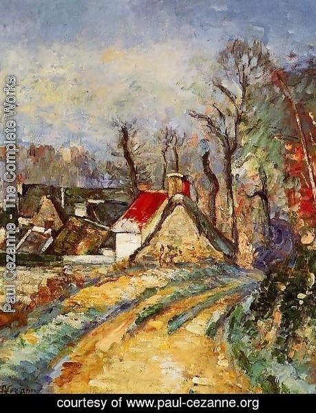 Paul Cezanne - The Turn In The Road At Auvers