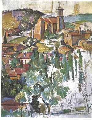 Paul Cezanne - The Village Of Gardanne