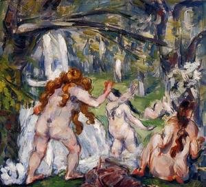 Paul Cezanne - Three Bathers2