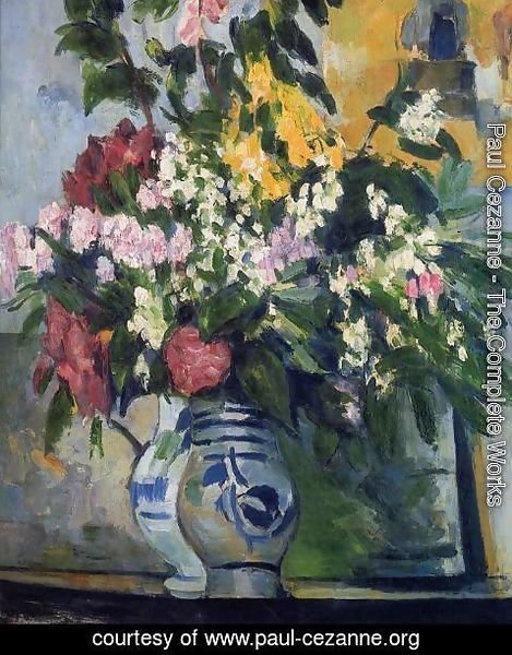 Paul Cezanne - Two Vases Of Flowers