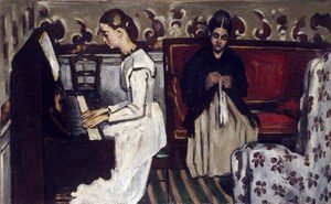 Paul Cezanne - Young Girl At The Piano   Overture To Tannhauser