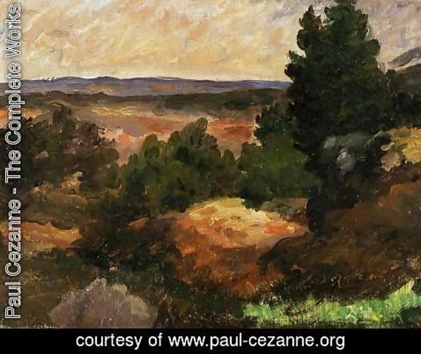 Paul Cezanne - Landscape II