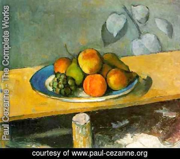 Paul Cezanne - Peaches, Pears and Grapes
