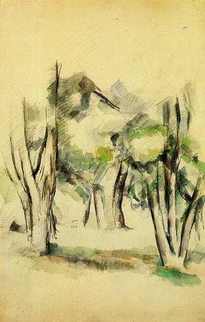 Paul Cezanne - Trees