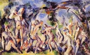 Paul Cezanne - Bathers (study)