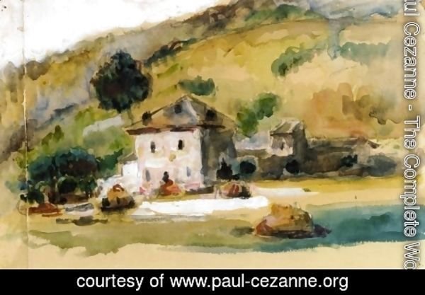 Paul Cezanne - Near Aix-en-Provence