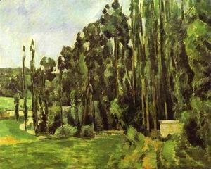 Paul Cezanne - Poplar Trees