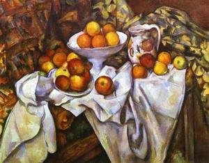 Paul Cezanne - Still Life with Fruit Basket